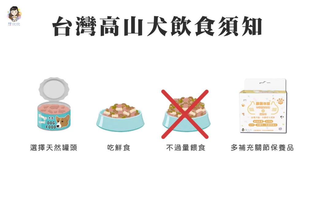 台灣高山犬飲食須知