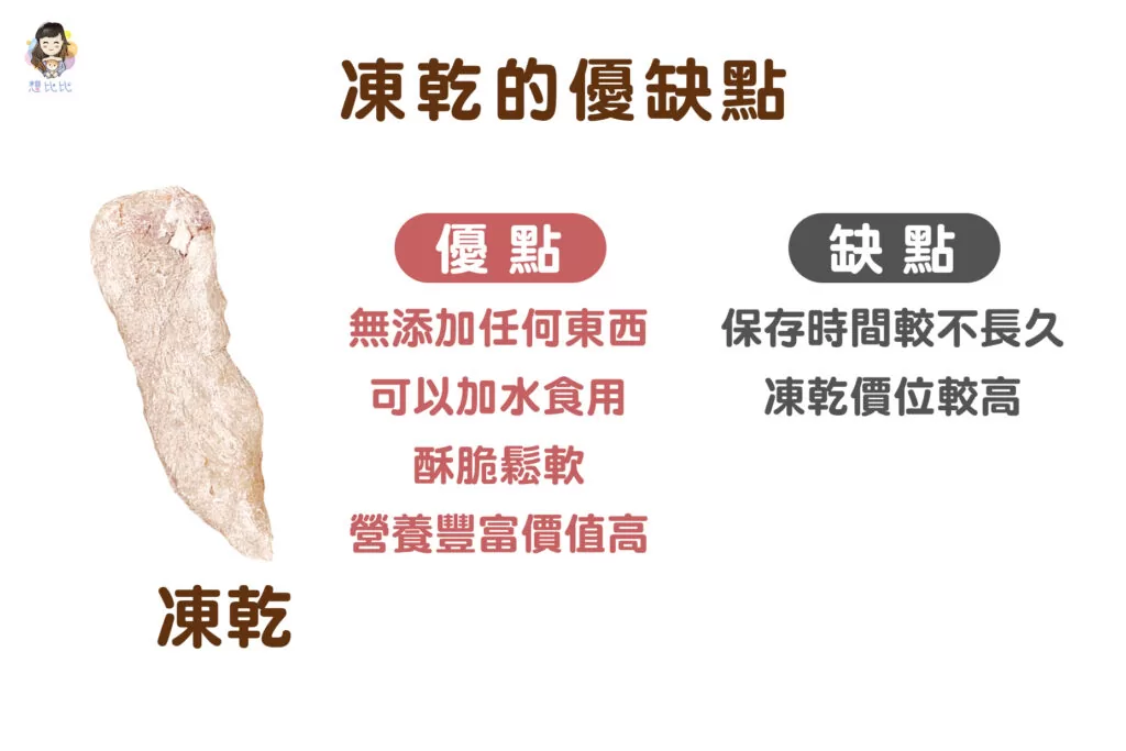 凍乾的優缺點