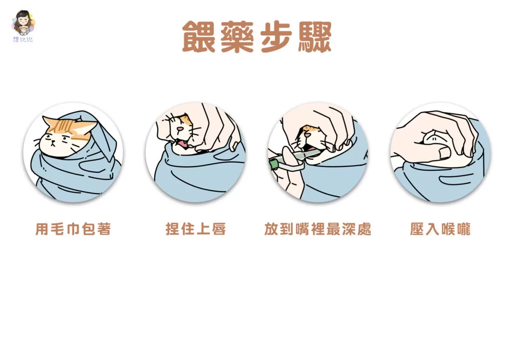 餵藥步驟